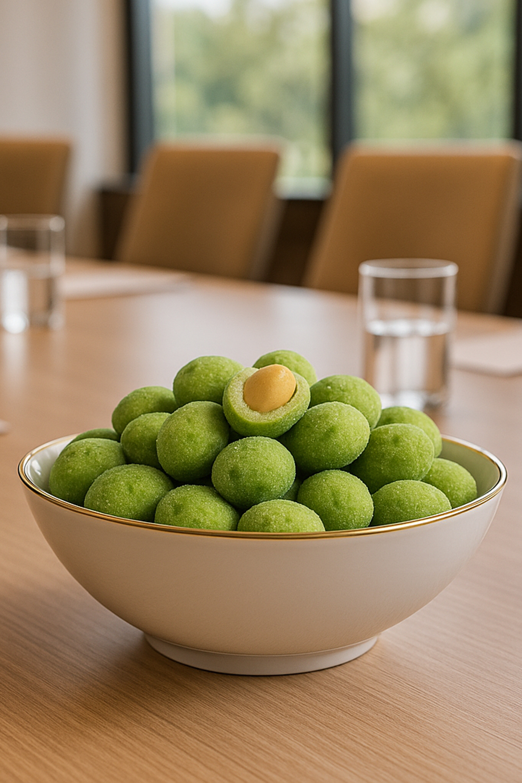 بادام زمینی پیاز و جعفری