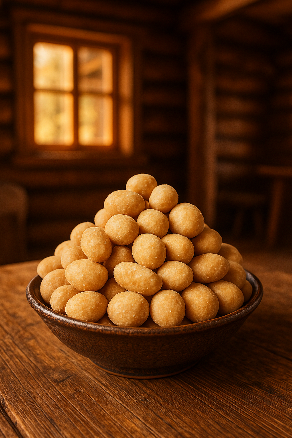 بادام زمینی سرکه نمکی